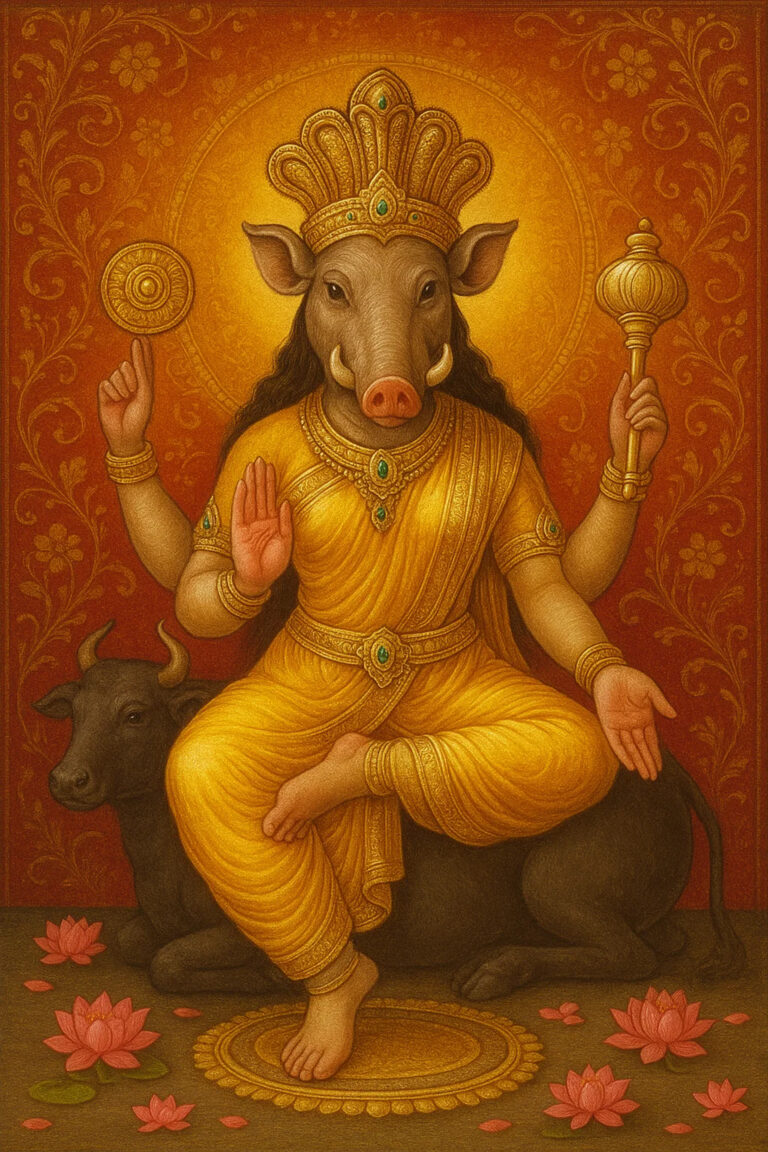 Vārāhī - Beeld